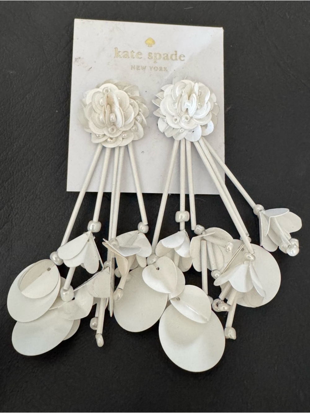 Kate Spade Rare Floral Drop Earrings